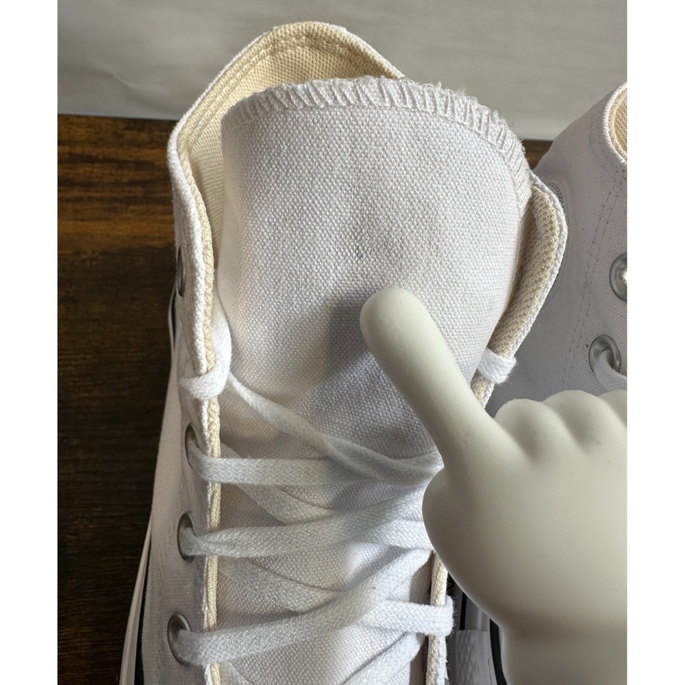 Converse Chuck Taylor All Star Platform High White Shoes 560846F Womens Size 8.5 - Picture 11 of 16